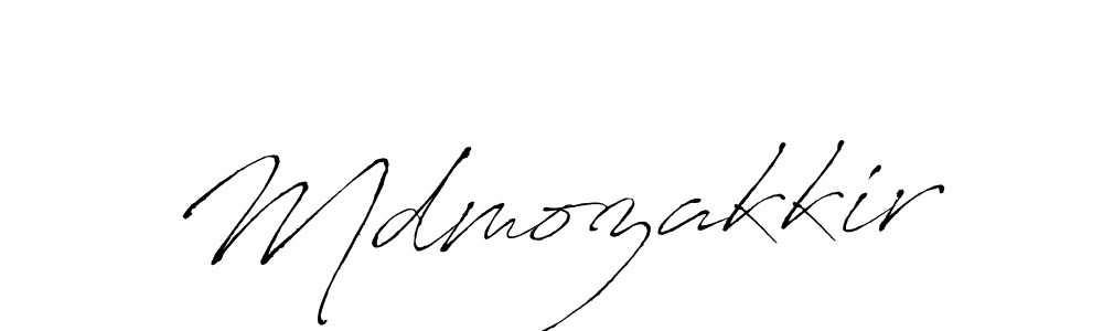 Also we have Mdmozakkir name is the best signature style. Create professional handwritten signature collection using Antro_Vectra autograph style. Mdmozakkir signature style 6 images and pictures png