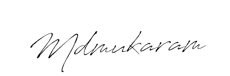 Make a beautiful signature design for name Mdmukaram. Use this online signature maker to create a handwritten signature for free. Mdmukaram signature style 6 images and pictures png