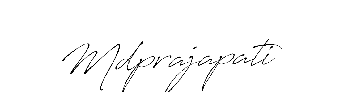 Use a signature maker to create a handwritten signature online. With this signature software, you can design (Antro_Vectra) your own signature for name Mdprajapati. Mdprajapati signature style 6 images and pictures png
