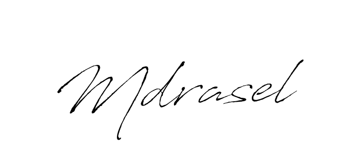 Mdrasel stylish signature style. Best Handwritten Sign (Antro_Vectra) for my name. Handwritten Signature Collection Ideas for my name Mdrasel. Mdrasel signature style 6 images and pictures png