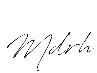 Use a signature maker to create a handwritten signature online. With this signature software, you can design (Antro_Vectra) your own signature for name Mdrh. Mdrh signature style 6 images and pictures png