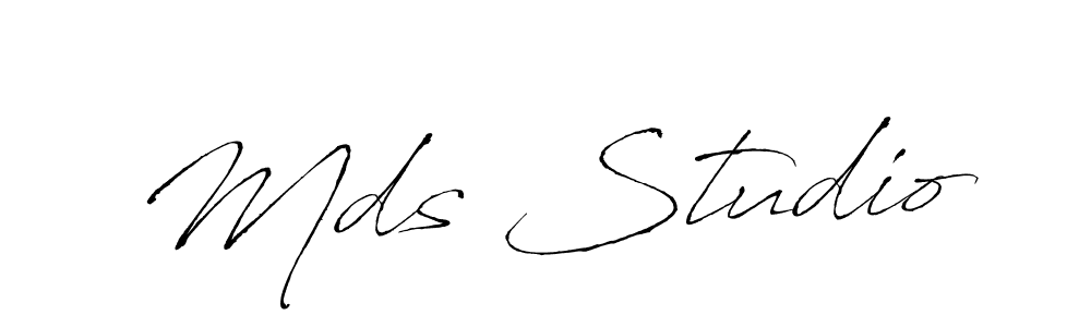 This is the best signature style for the Mds Studio name. Also you like these signature font (Antro_Vectra). Mix name signature. Mds Studio signature style 6 images and pictures png