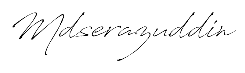Build your personal autograph collection for name Mdserazuddin with Antro_Vectra design. Browse, select, and save your favorites. Mdserazuddin signature style 6 images and pictures png