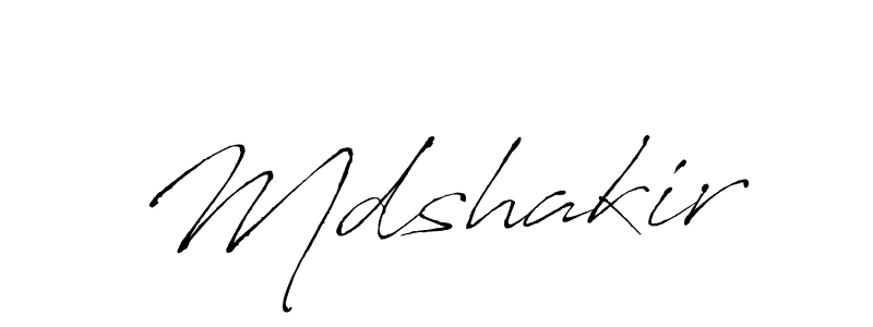 Use a signature maker to create a handwritten signature online. With this signature software, you can design (Antro_Vectra) your own signature for name Mdshakir. Mdshakir signature style 6 images and pictures png