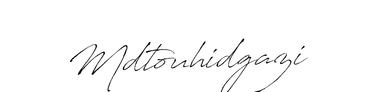 This is the best signature style for the Mdtouhidgazi name. Also you like these signature font (Antro_Vectra). Mix name signature. Mdtouhidgazi signature style 6 images and pictures png