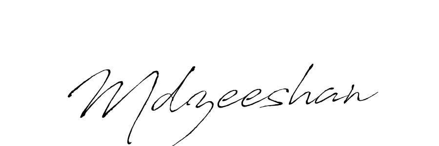 How to make Mdzeeshan name signature. Use Antro_Vectra style for creating short signs online. This is the latest handwritten sign. Mdzeeshan signature style 6 images and pictures png