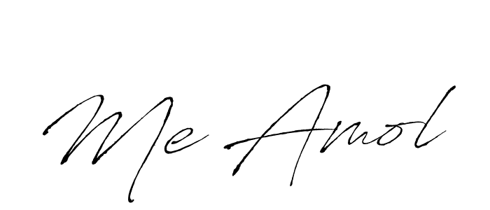 Also we have Me Amol name is the best signature style. Create professional handwritten signature collection using Antro_Vectra autograph style. Me Amol signature style 6 images and pictures png