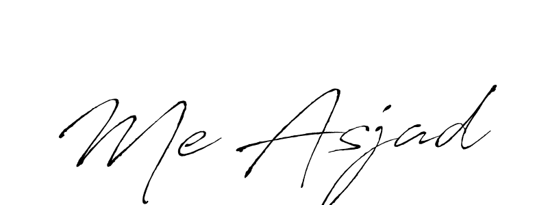 You can use this online signature creator to create a handwritten signature for the name Me Asjad. This is the best online autograph maker. Me Asjad signature style 6 images and pictures png