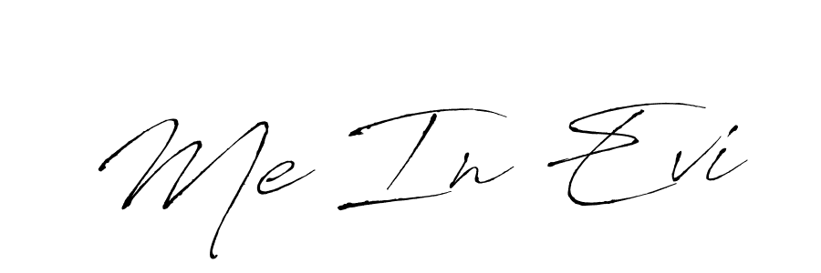 It looks lik you need a new signature style for name Me In Evi. Design unique handwritten (Antro_Vectra) signature with our free signature maker in just a few clicks. Me In Evi signature style 6 images and pictures png