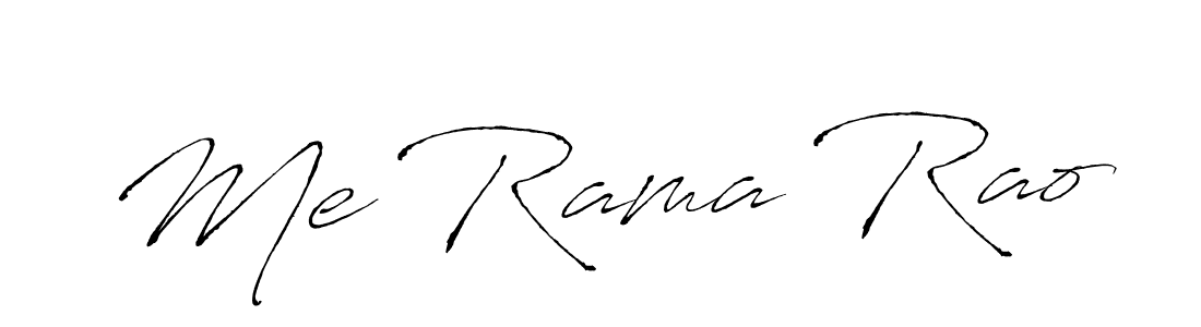 if you are searching for the best signature style for your name Me Rama Rao. so please give up your signature search. here we have designed multiple signature styles  using Antro_Vectra. Me Rama Rao signature style 6 images and pictures png