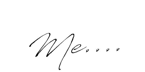 It looks lik you need a new signature style for name Me..... Design unique handwritten (Antro_Vectra) signature with our free signature maker in just a few clicks. Me.... signature style 6 images and pictures png