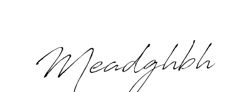 Antro_Vectra is a professional signature style that is perfect for those who want to add a touch of class to their signature. It is also a great choice for those who want to make their signature more unique. Get Meadghbh name to fancy signature for free. Meadghbh signature style 6 images and pictures png