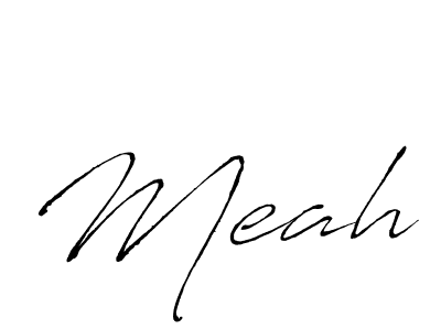 Make a beautiful signature design for name Meah. Use this online signature maker to create a handwritten signature for free. Meah signature style 6 images and pictures png