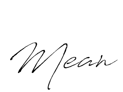 Similarly Antro_Vectra is the best handwritten signature design. Signature creator online .You can use it as an online autograph creator for name Mean. Mean signature style 6 images and pictures png