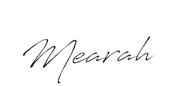 How to make Mearah signature? Antro_Vectra is a professional autograph style. Create handwritten signature for Mearah name. Mearah signature style 6 images and pictures png