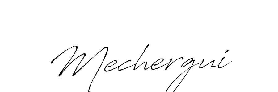 Use a signature maker to create a handwritten signature online. With this signature software, you can design (Antro_Vectra) your own signature for name Mechergui. Mechergui signature style 6 images and pictures png