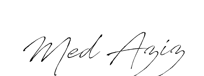 Here are the top 10 professional signature styles for the name Med Aziz. These are the best autograph styles you can use for your name. Med Aziz signature style 6 images and pictures png