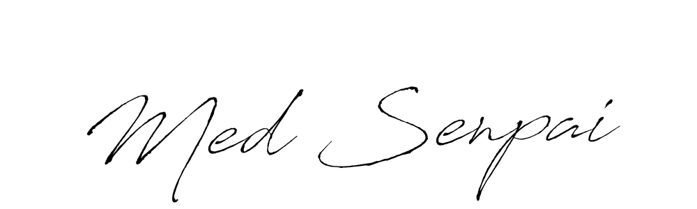 Once you've used our free online signature maker to create your best signature Antro_Vectra style, it's time to enjoy all of the benefits that Med Senpai name signing documents. Med Senpai signature style 6 images and pictures png