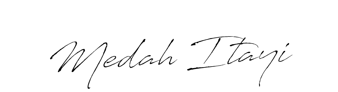 This is the best signature style for the Medah Itayi name. Also you like these signature font (Antro_Vectra). Mix name signature. Medah Itayi signature style 6 images and pictures png