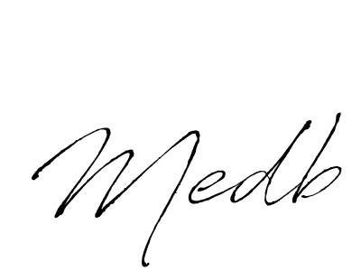 Create a beautiful signature design for name Medb. With this signature (Antro_Vectra) fonts, you can make a handwritten signature for free. Medb signature style 6 images and pictures png