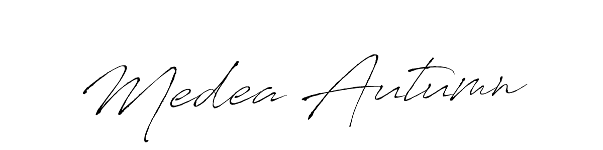 Make a short Medea Autumn signature style. Manage your documents anywhere anytime using Antro_Vectra. Create and add eSignatures, submit forms, share and send files easily. Medea Autumn signature style 6 images and pictures png