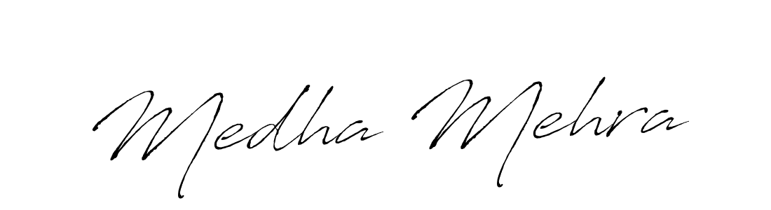 Similarly Antro_Vectra is the best handwritten signature design. Signature creator online .You can use it as an online autograph creator for name Medha Mehra. Medha Mehra signature style 6 images and pictures png