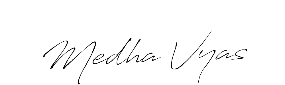 It looks lik you need a new signature style for name Medha Vyas. Design unique handwritten (Antro_Vectra) signature with our free signature maker in just a few clicks. Medha Vyas signature style 6 images and pictures png