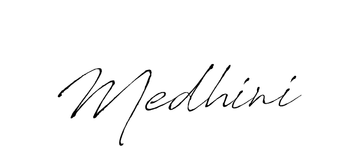 Antro_Vectra is a professional signature style that is perfect for those who want to add a touch of class to their signature. It is also a great choice for those who want to make their signature more unique. Get Medhini name to fancy signature for free. Medhini signature style 6 images and pictures png