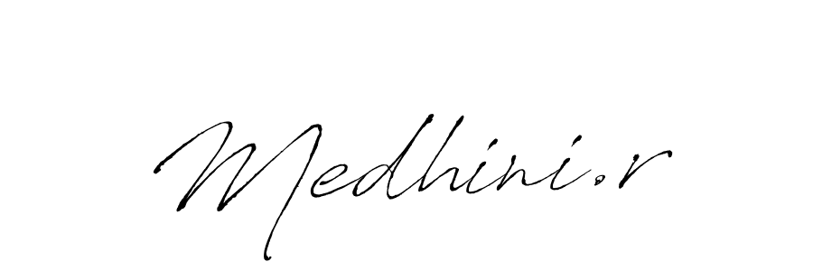 How to Draw Medhini.r signature style? Antro_Vectra is a latest design signature styles for name Medhini.r. Medhini.r signature style 6 images and pictures png