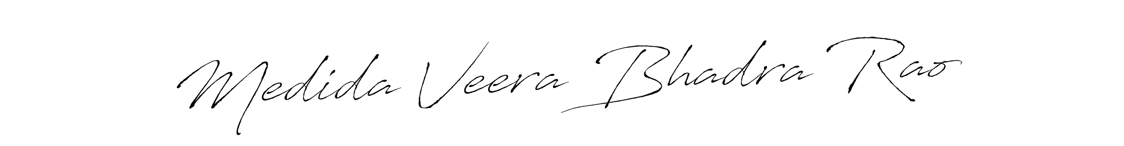Once you've used our free online signature maker to create your best signature Antro_Vectra style, it's time to enjoy all of the benefits that Medida Veera Bhadra Rao name signing documents. Medida Veera Bhadra Rao signature style 6 images and pictures png