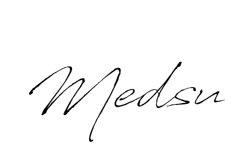 Similarly Antro_Vectra is the best handwritten signature design. Signature creator online .You can use it as an online autograph creator for name Medsu. Medsu signature style 6 images and pictures png