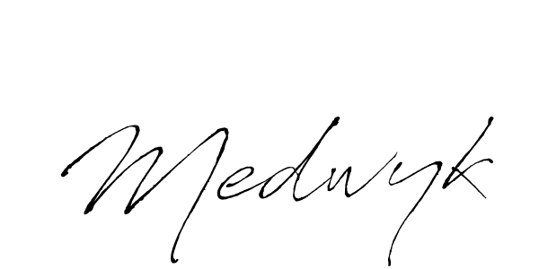Once you've used our free online signature maker to create your best signature Antro_Vectra style, it's time to enjoy all of the benefits that Medwyk name signing documents. Medwyk signature style 6 images and pictures png
