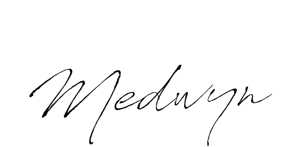 How to make Medwyn signature? Antro_Vectra is a professional autograph style. Create handwritten signature for Medwyn name. Medwyn signature style 6 images and pictures png