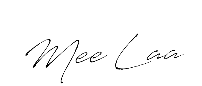 How to make Mee Laa signature? Antro_Vectra is a professional autograph style. Create handwritten signature for Mee Laa name. Mee Laa signature style 6 images and pictures png