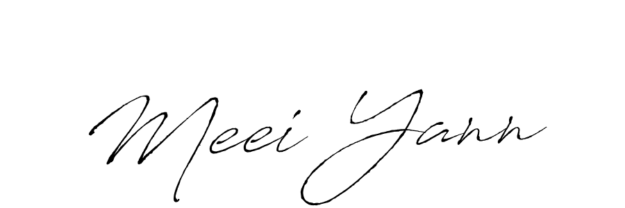 Also we have Meei Yann name is the best signature style. Create professional handwritten signature collection using Antro_Vectra autograph style. Meei Yann signature style 6 images and pictures png