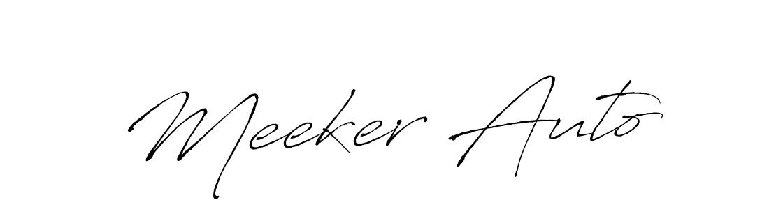 Make a beautiful signature design for name Meeker Auto. Use this online signature maker to create a handwritten signature for free. Meeker Auto signature style 6 images and pictures png