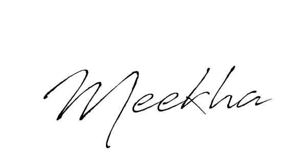 The best way (Antro_Vectra) to make a short signature is to pick only two or three words in your name. The name Meekha include a total of six letters. For converting this name. Meekha signature style 6 images and pictures png