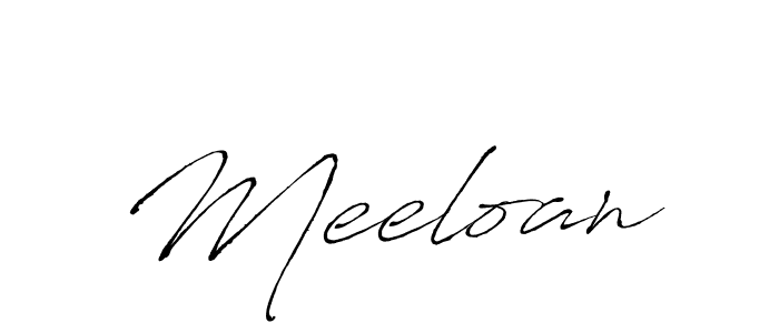 Make a beautiful signature design for name Meeloan. Use this online signature maker to create a handwritten signature for free. Meeloan signature style 6 images and pictures png