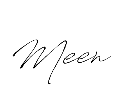 Antro_Vectra is a professional signature style that is perfect for those who want to add a touch of class to their signature. It is also a great choice for those who want to make their signature more unique. Get Meen name to fancy signature for free. Meen signature style 6 images and pictures png