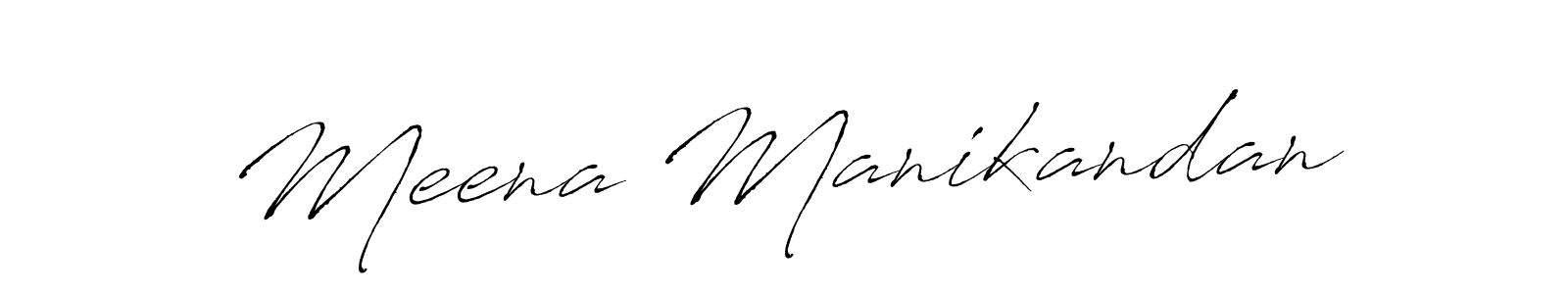 Make a beautiful signature design for name Meena Manikandan. Use this online signature maker to create a handwritten signature for free. Meena Manikandan signature style 6 images and pictures png