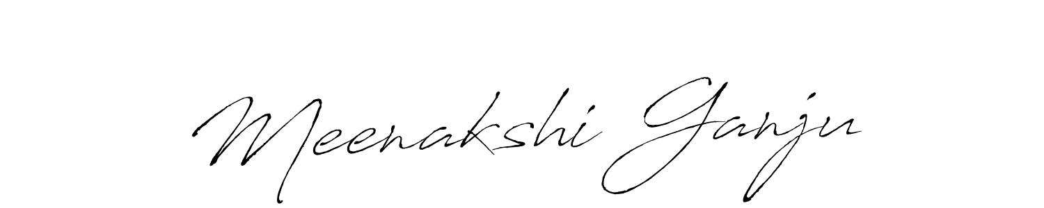 The best way (Antro_Vectra) to make a short signature is to pick only two or three words in your name. The name Meenakshi Ganju include a total of six letters. For converting this name. Meenakshi Ganju signature style 6 images and pictures png