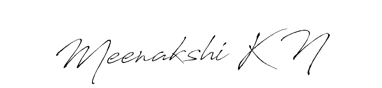 Make a beautiful signature design for name Meenakshi K N. Use this online signature maker to create a handwritten signature for free. Meenakshi K N signature style 6 images and pictures png