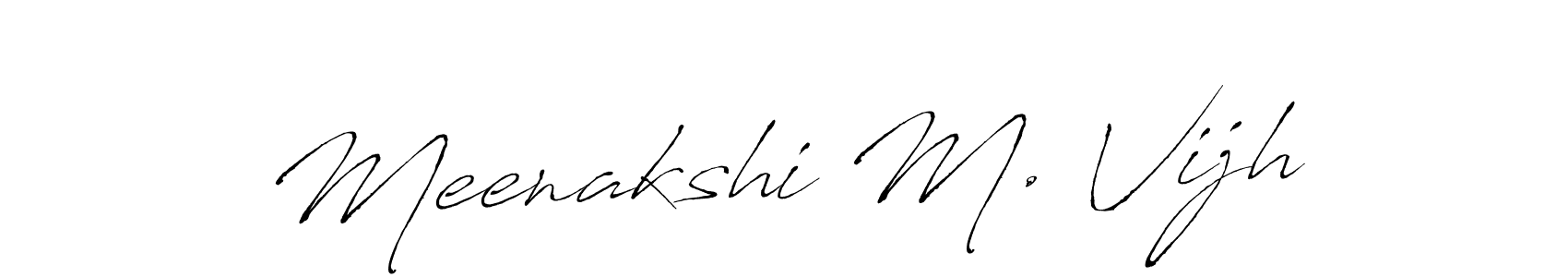 Here are the top 10 professional signature styles for the name Meenakshi M. Vijh. These are the best autograph styles you can use for your name. Meenakshi M. Vijh signature style 6 images and pictures png