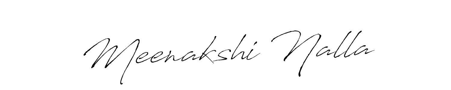 Also You can easily find your signature by using the search form. We will create Meenakshi Nalla name handwritten signature images for you free of cost using Antro_Vectra sign style. Meenakshi Nalla signature style 6 images and pictures png