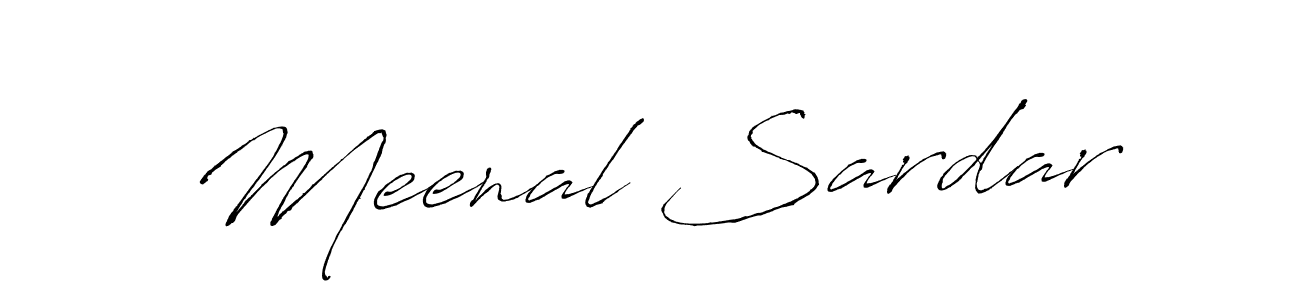 Meenal Sardar stylish signature style. Best Handwritten Sign (Antro_Vectra) for my name. Handwritten Signature Collection Ideas for my name Meenal Sardar. Meenal Sardar signature style 6 images and pictures png