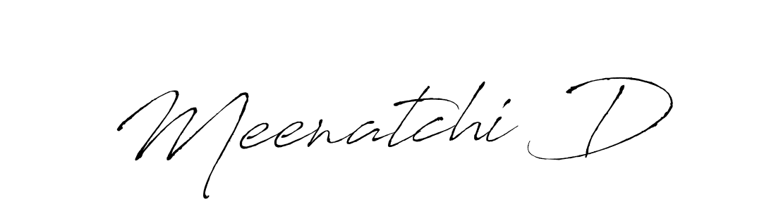 Meenatchi D stylish signature style. Best Handwritten Sign (Antro_Vectra) for my name. Handwritten Signature Collection Ideas for my name Meenatchi D. Meenatchi D signature style 6 images and pictures png