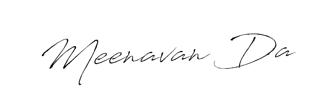 It looks lik you need a new signature style for name Meenavan Da. Design unique handwritten (Antro_Vectra) signature with our free signature maker in just a few clicks. Meenavan Da signature style 6 images and pictures png