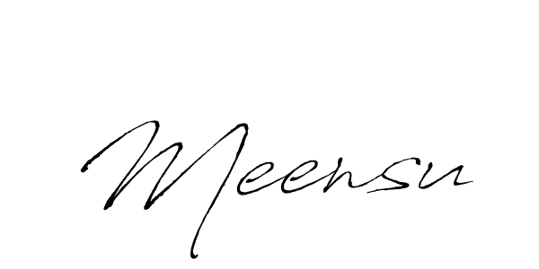 Also we have Meensu name is the best signature style. Create professional handwritten signature collection using Antro_Vectra autograph style. Meensu signature style 6 images and pictures png