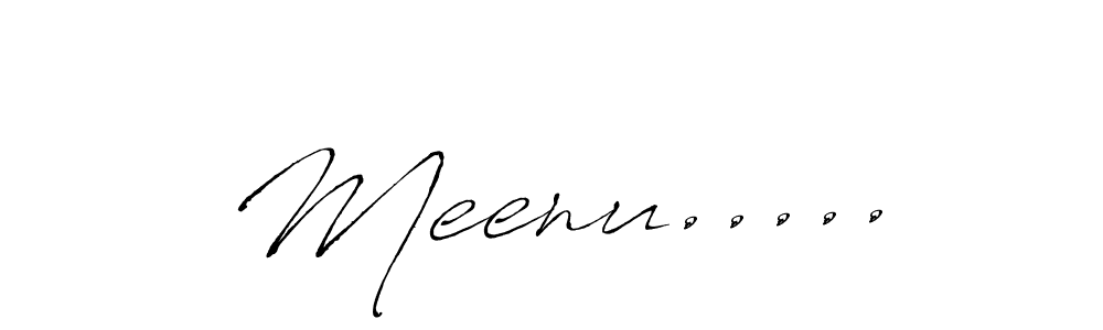 You should practise on your own different ways (Antro_Vectra) to write your name (Meenu.....) in signature. don't let someone else do it for you. Meenu..... signature style 6 images and pictures png