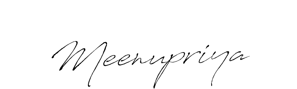 Also we have Meenupriya name is the best signature style. Create professional handwritten signature collection using Antro_Vectra autograph style. Meenupriya signature style 6 images and pictures png